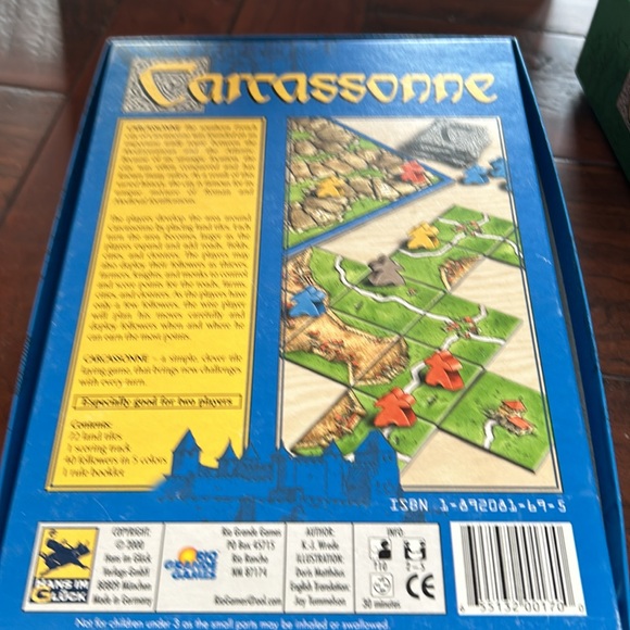 Carcassone — blue box - Picture 2 of 6